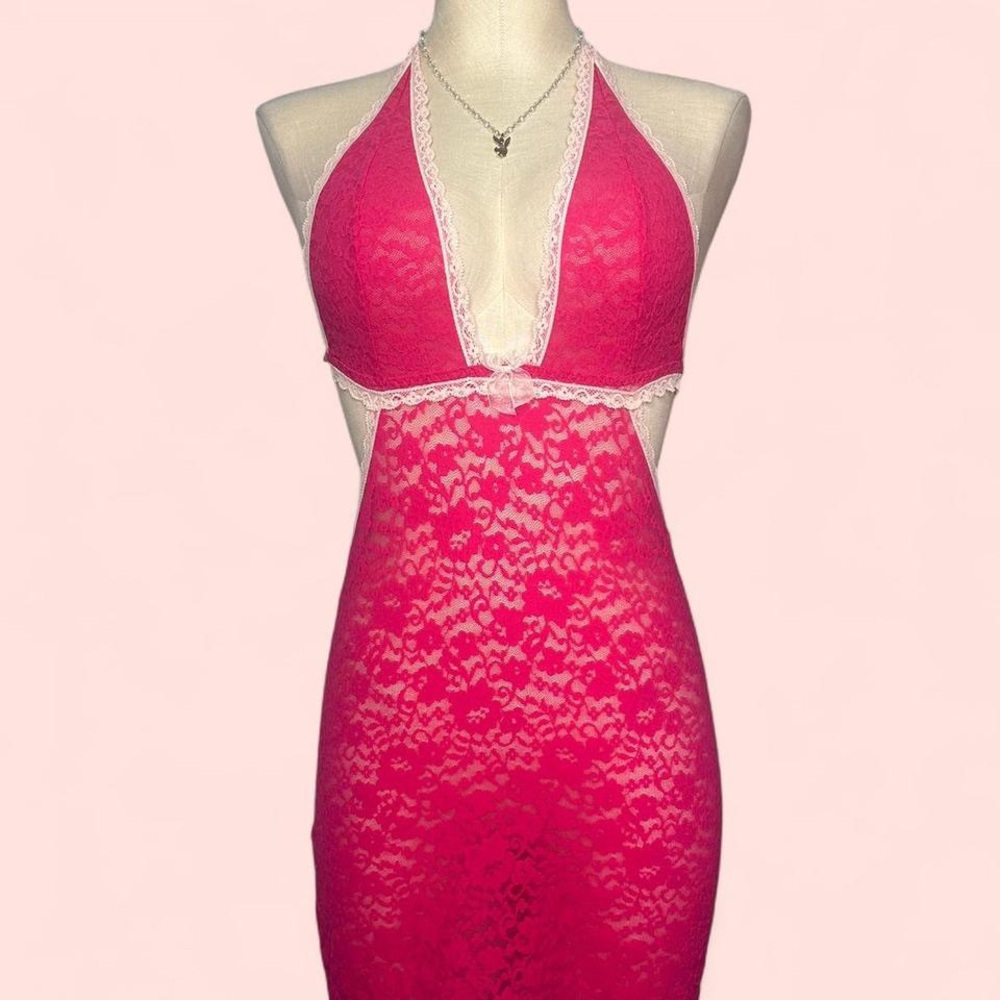 Victoria's Secret Pink Lace Lingerie Woman’s M